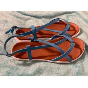 MIA blue strappy sandal